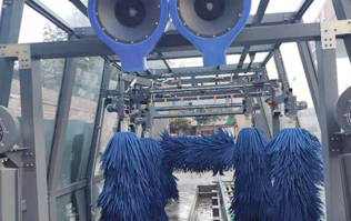 坐標(biāo)京畿重地——河北保定，潘達(dá)智能洗車(Intelligent car wash)配置林頓洗車設(shè)備