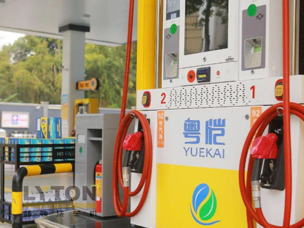 四會粵愷，一站三套洗車設備！粵愷加油站復購林頓FX11全自動洗車機