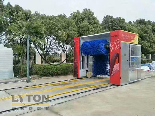 環(huán)保節(jié)水效率高！兩臺林頓龍門往復式全自動洗車機即將竣工！